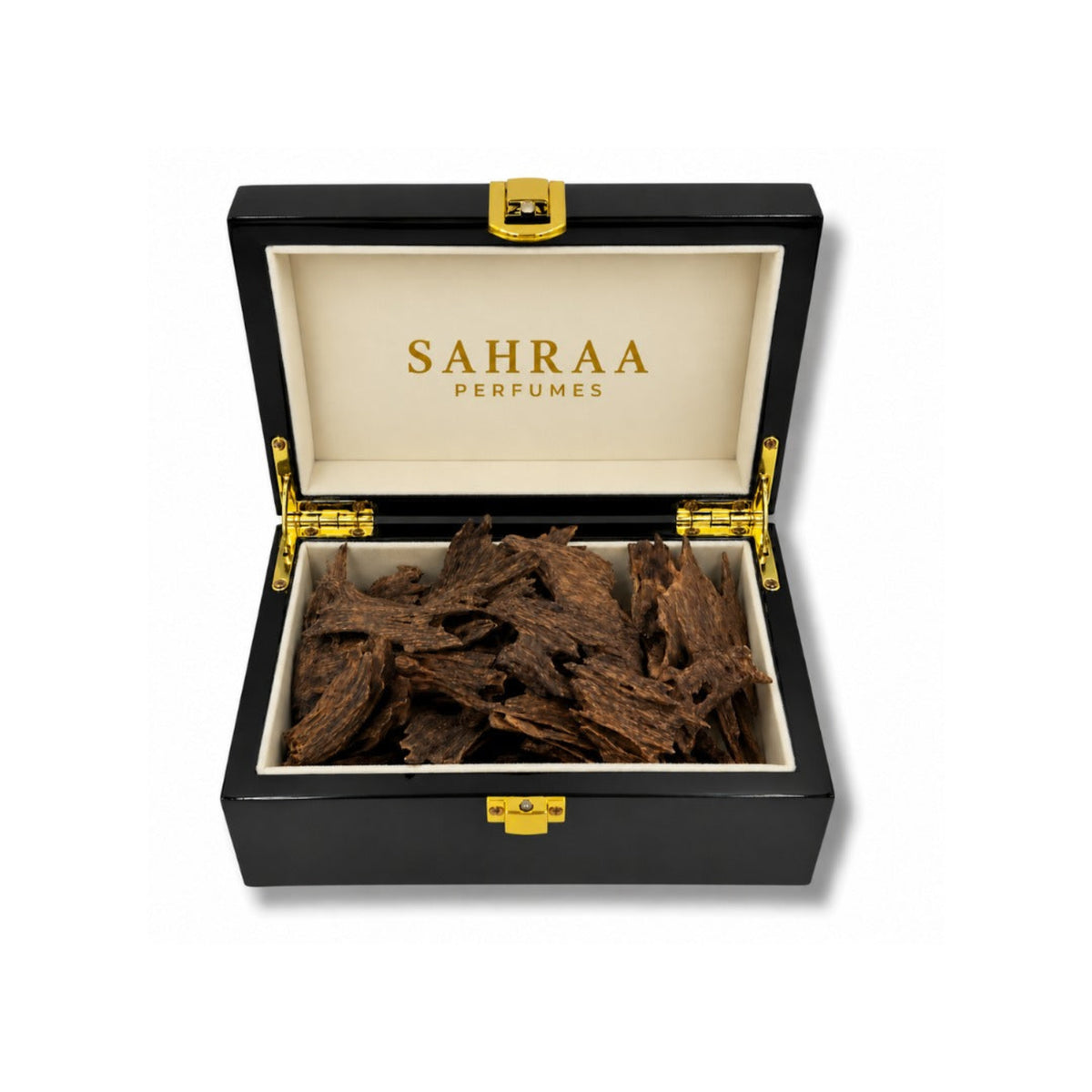 Hindi Zura Double Face hand-picked Assam oud chips by Sahraa Perfumes